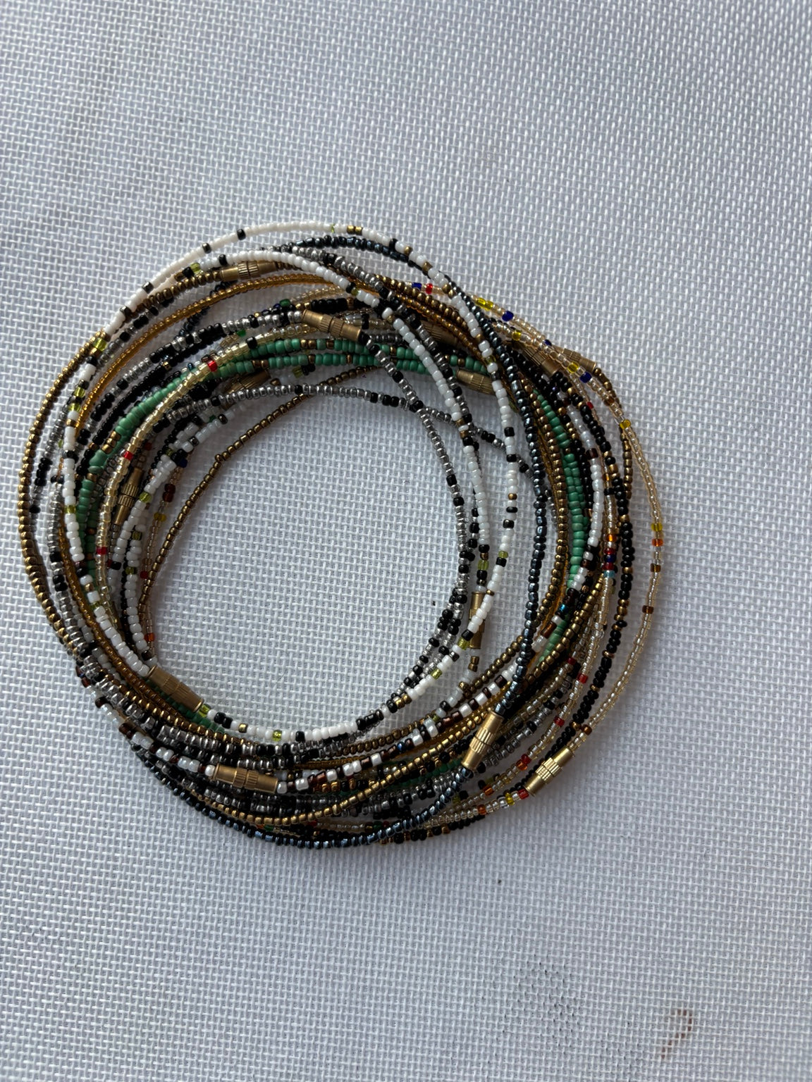 Assorted SAHARA waist beads from photographed stock